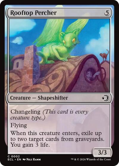 2026 Magic: Lorwyn Eclipsed (ECL) - Rooftop Percher (#2, Common) (Lightly Played)