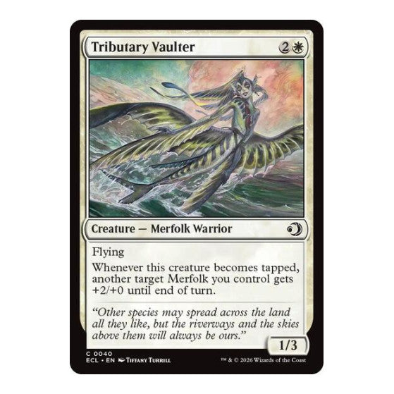 Tributary Vaulter (ECL) #40 Common Lorwyn Eclipsed Magic: The Gathering: 2026