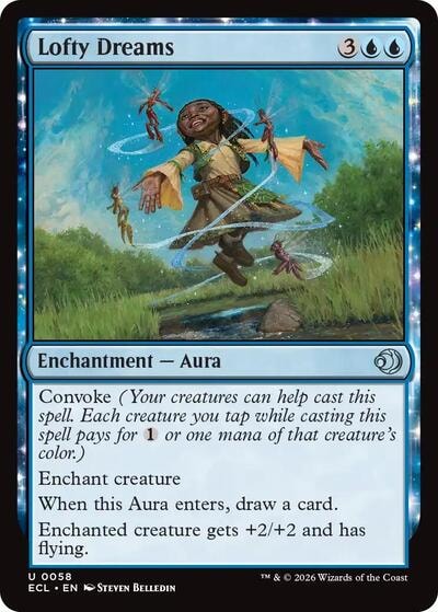 Lofty Dreams (ECL) #58 Uncommon Lorwyn Eclipsed Magic: The Gathering: 2026