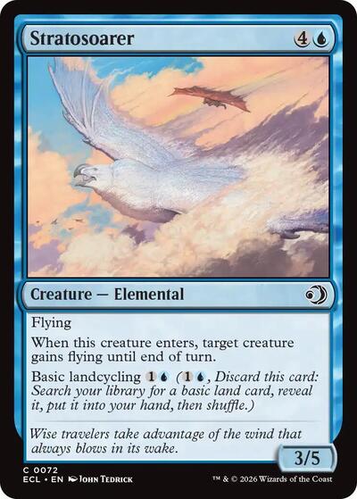 2026 Magic: Lorwyn Eclipsed (ECL) - Stratosoarer (#72, Common)
