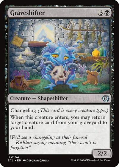 Graveshifter (ECL) #104 Uncommon (Lightly Played) Lorwyn Eclipsed Magic: The Gathering: 2026