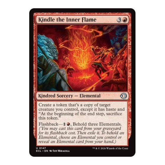 Kindle the Inner Flame (ECL) #147 Uncommon Lorwyn Eclipsed Magic: The Gathering: 2026