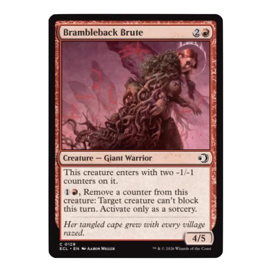 Brambleback Brute (ECL) #128 Common Lorwyn Eclipsed Magic: The Gathering: 2026