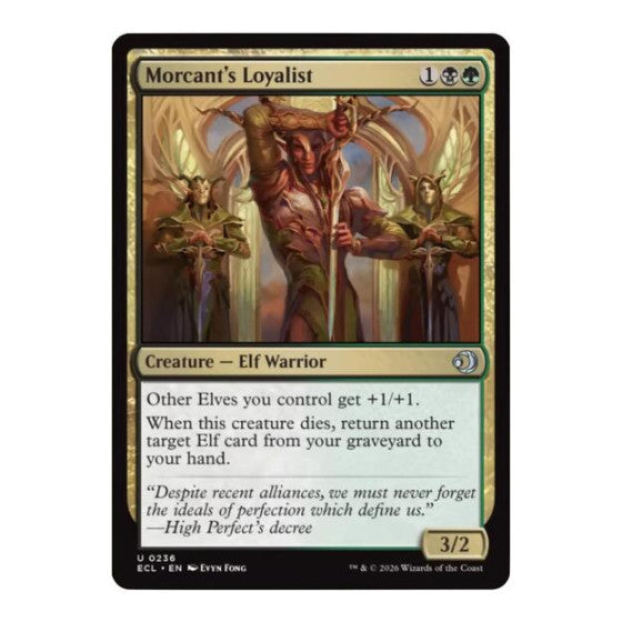Morcant's Loyalist (ECL) #236 Uncommon Lorwyn Eclipsed Magic: The Gathering: 2026