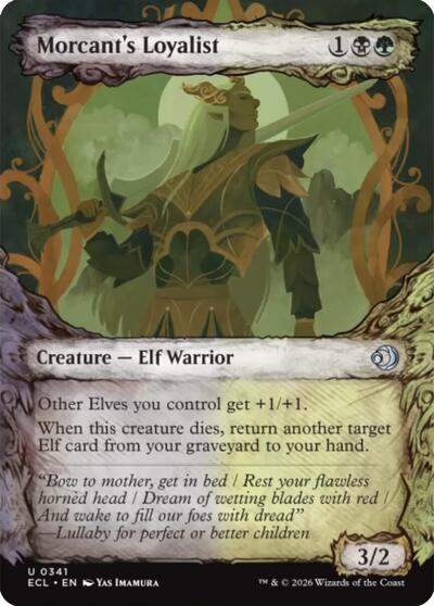 Morcants Loyalist Showcase (ECL) #341 Uncommon Lorwyn Eclipsed Magic: 2026