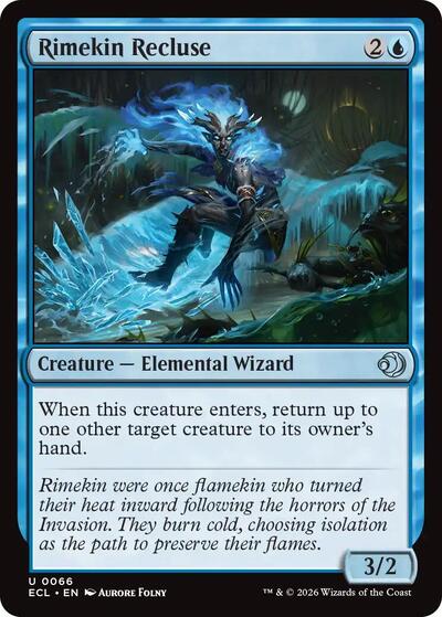 2026 Magic: Lorwyn Eclipsed (ECL) - Rimekin Recluse (#66, Uncommon) (Lightly Played)