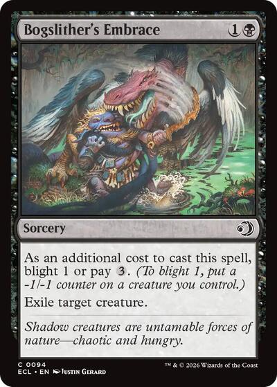 2026 Magic: Lorwyn Eclipsed (ECL) - Bogslithers Embrace (#94, Common) (Lightly Played)