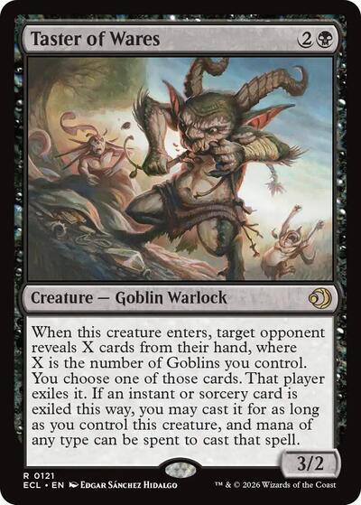 Taster of Wares (ECL) #121 Rare (Lightly Played) Lorwyn Eclipsed Magic: 2026