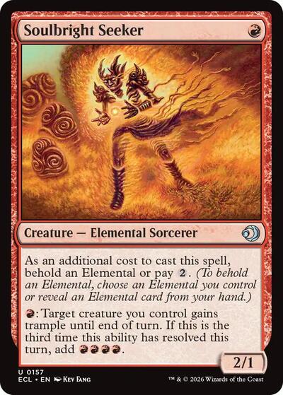 2026 Magic: Lorwyn Eclipsed (ECL) - Soulbright Seeker (#157, Uncommon) (Lightly Played)