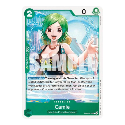 Camie (EB03) #EB03-015 Common (Near Mint) Extra Booster: One Piece Heroines Edition One Piece Card Game: 2026