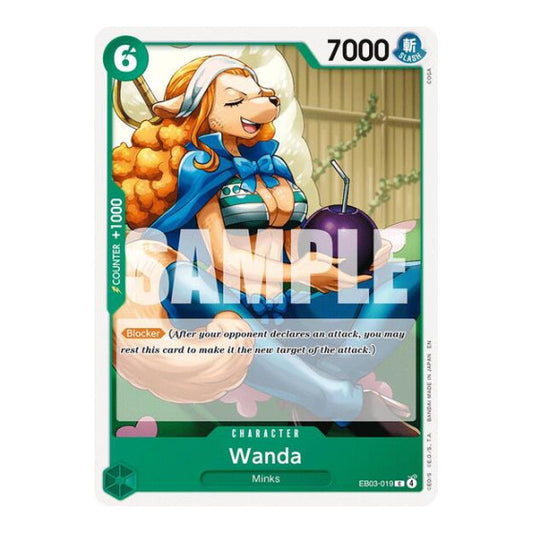 Wanda (EB03) #EB03-019 Common (Near Mint) Extra Booster: One Piece Heroines Edition One Piece Card Game: 2026