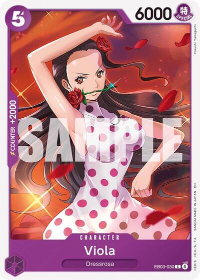Viola (EB-03) #EB03-030 Common (Near Mint) Extra Booster: One Piece Heroines Edition One Piece Card Game: 2026
