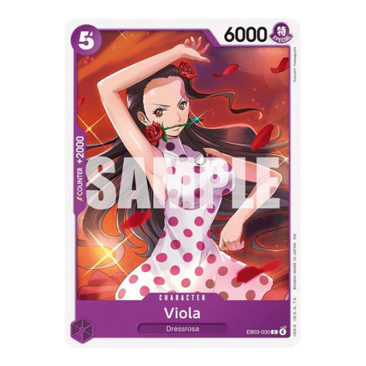 Viola (EB03) #EB03-030 Common (Near Mint) Extra Booster: One Piece Heroines Edition One Piece Card Game: 2026