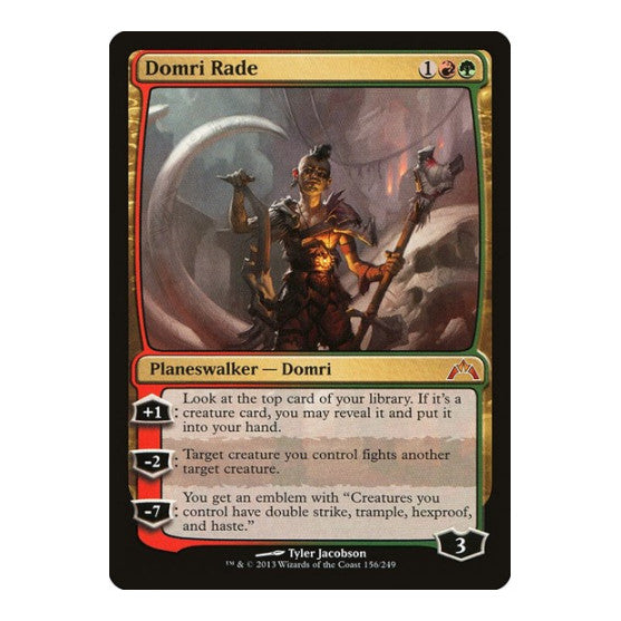 Domri Rade (GTC) #156 Mythic Rare Gatecrash Magic: The Gathering: 2013