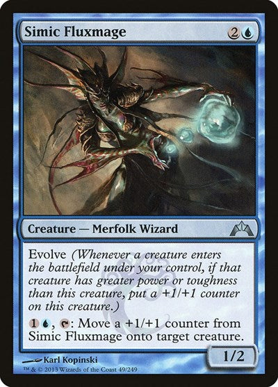 Simic Fluxmage (GTC) #49 Uncommon (Lightly Played) Gatecrash Magic: The Gathering: 2013