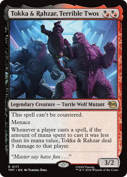 Tokka & Rahzar, Terrible Twos