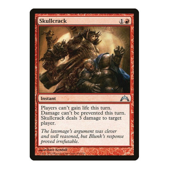 Skullcrack (GTC) #106 Uncommon (Moderately Played) Gatecrash Magic: The Gathering: 2013