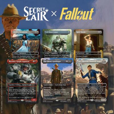 Secret Lair Drop: Secret Lair x Fallout: Beyond Vault 33 - Non-Foil Edition (SLD) (Unopened) Secret Lair Drop Series Magic: The Gathering: 2026