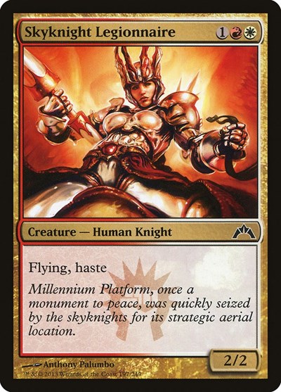 Skyknight Legionnaire (GTC) #197 Common (Lightly Played) Gatecrash Magic: 2013