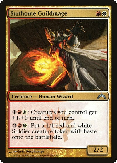 Sunhome Guildmage (GTC) #200 Uncommon (Lightly Played) Gatecrash Magic: 2013
