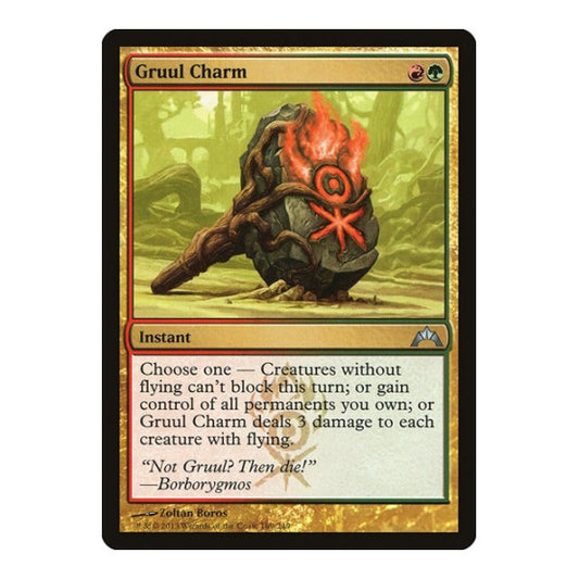 Gruul Charm (GTC) #169 Uncommon (Lightly Played) Gatecrash Magic: The Gathering: 2013