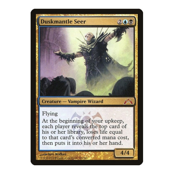 Duskmantle Seer (GTC) #159 Mythic Rare (Lightly Played) Gatecrash Magic: The Gathering: 2013