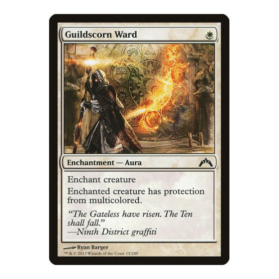 Guildscorn Ward (GTC) #15 Common (Lightly Played) Gatecrash Magic: The Gathering: 2013