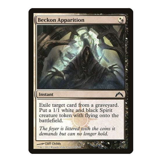 Beckon Apparition (GTC) #212 Common Gatecrash Magic: The Gathering: 2013