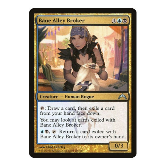 Bane Alley Broker (GTC) #145 Uncommon (Lightly Played) Gatecrash Magic: The Gathering: 2013