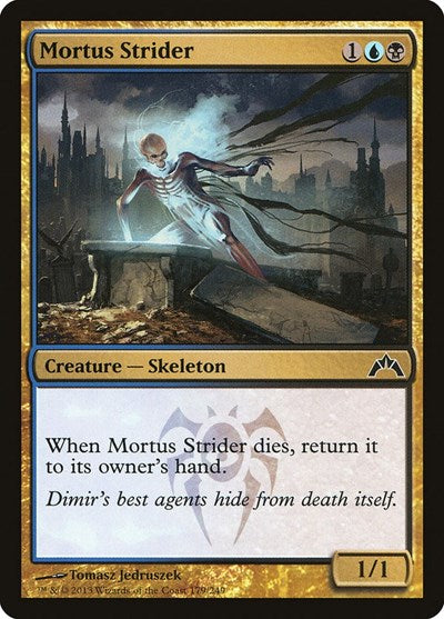 Mortus Strider (GTC) #179 Common (Lightly Played) Gatecrash Magic: The Gathering: 2013