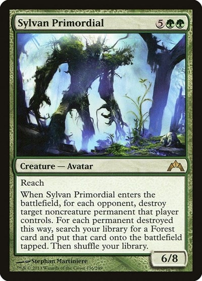 Sylvan Primordial (GTC) #136 Rare (Near Mint) Gatecrash Magic: The Gathering: 2013