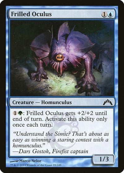 Frilled Oculus (GTC) #35 Common (Lightly Played) Gatecrash Magic: The Gathering: 2013