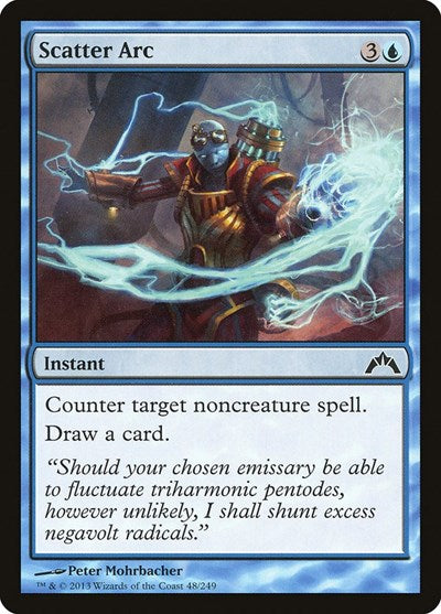 Scatter Arc (GTC) #48 Common (Lightly Played) Gatecrash Magic: The Gathering: 2013