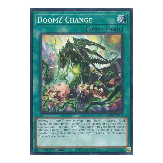 DoomZ Change (BPRO) #BPRO-EN055 Common / Short Print (1st Edition Near Mint) Burst Protocol YuGiOh: 2026