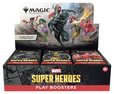 Marvel Super Heroes - Play Booster Display (MSH) (Unopened) Marvel Super Heroes Magic: The Gathering: 2026