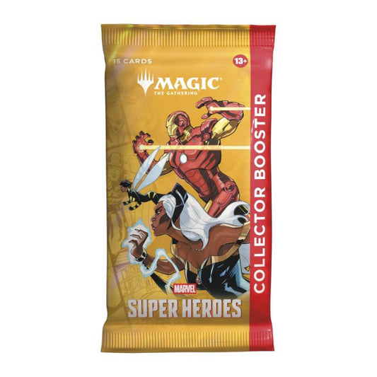 Marvel Super Heroes - Collector Booster Pack (MSH) (Unopened) Marvel Super Heroes Magic: The Gathering: 2026