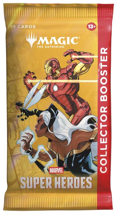 Marvel Super Heroes - Collector Booster Pack (MSH) (Unopened) Marvel Super Heroes Magic: The Gathering: 2026