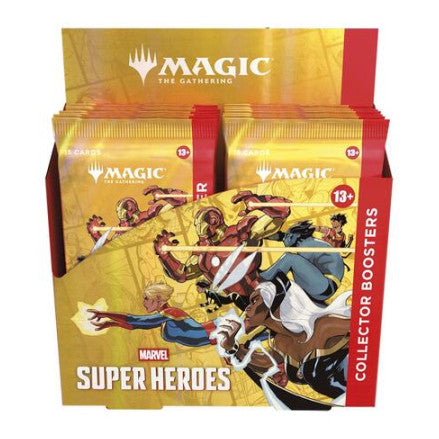 Marvel Super Heroes - Collector Booster Display (MSH) (Unopened) Marvel Super Heroes Magic: The Gathering: 2026
