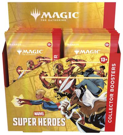 Marvel Super Heroes - Collector Booster Display (MSH) (Unopened) Marvel Super Heroes Magic: The Gathering: 2026