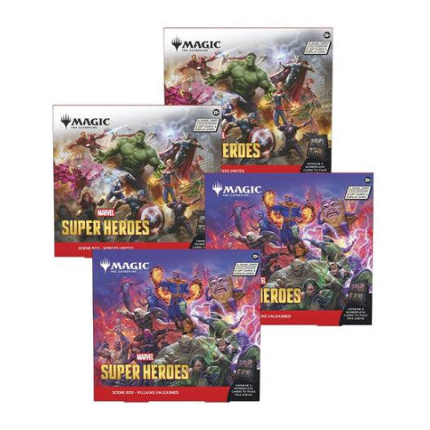 Marvel Super Heroes Scene Box Case (MSH) (Unopened) Marvel Super Heroes Magic: The Gathering: 2026