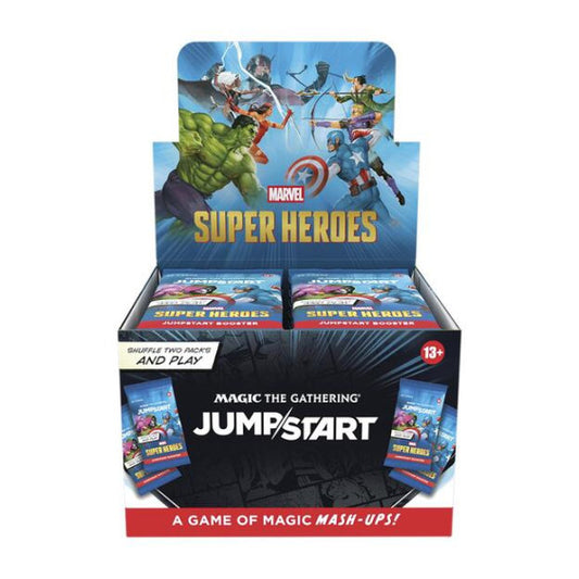 Marvel Super Heroes - Jumpstart Booster Display (MSH) (Unopened) Marvel Super Heroes Magic: The Gathering: 2026