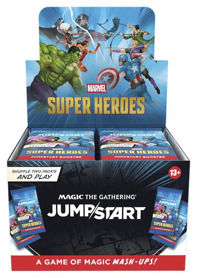 Marvel Super Heroes - Jumpstart Booster Display (MSH) (Unopened) Marvel Super Heroes Magic: The Gathering: 2026