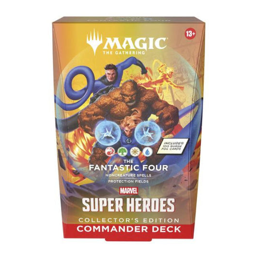 Marvel Super Heroes Commander Deck - The Fantastic Four (Collector's Edition) (MSC) (Unopened) Commander: Marvel Super Heroes Magic: The Gathering: 2026