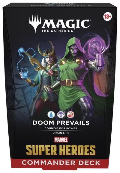 Marvel Super Heroes Commander Deck - Doom Prevails (MSC) (Unopened) Commander: Marvel Super Heroes Magic: The Gathering: 2026