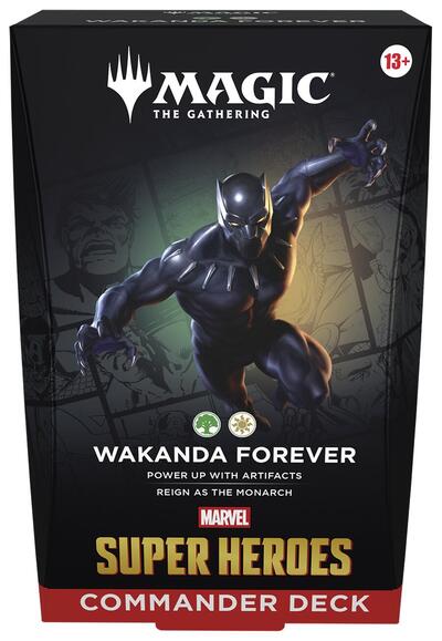 Marvel Super Heroes Commander Deck - Wakanda Forever (MSC) (Unopened) Commander: Marvel Super Heroes Magic: The Gathering: 2026