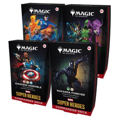Marvel Super Heroes Commander Deck Case (MSC) (Unopened) Commander: Marvel Super Heroes Magic: The Gathering: 2026
