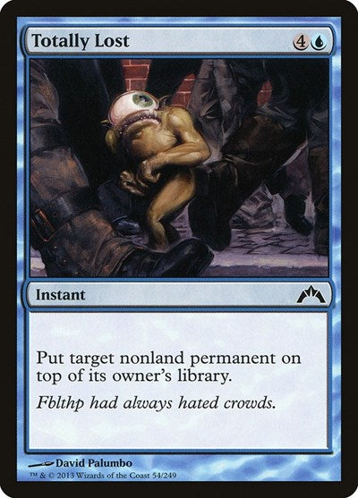 Totally Lost (GTC) #54 Common (Lightly Played) Gatecrash Magic: The Gathering: 2013