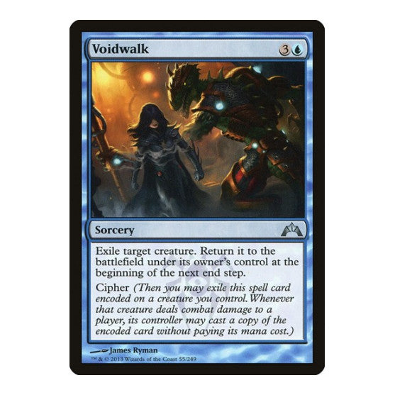 Voidwalk (GTC) #55 Uncommon (Moderately Played) Gatecrash Magic: The Gathering: 2013