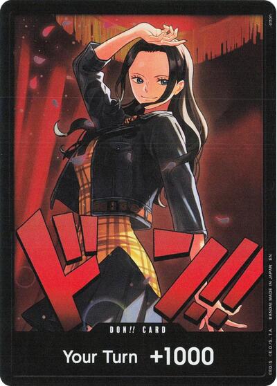 DON!! Card (Nico Robin) (EB-03) DON!! (Near Mint) Extra Booster: One Piece Heroines Edition One Piece Card Game: 2026