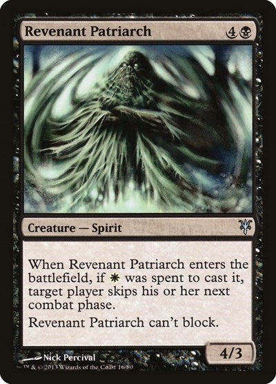Revenant Patriarch (DDK) #16 Uncommon (Lightly Played) Duel Decks: Sorin vs. Tibalt Magic: The Gathering: 2013